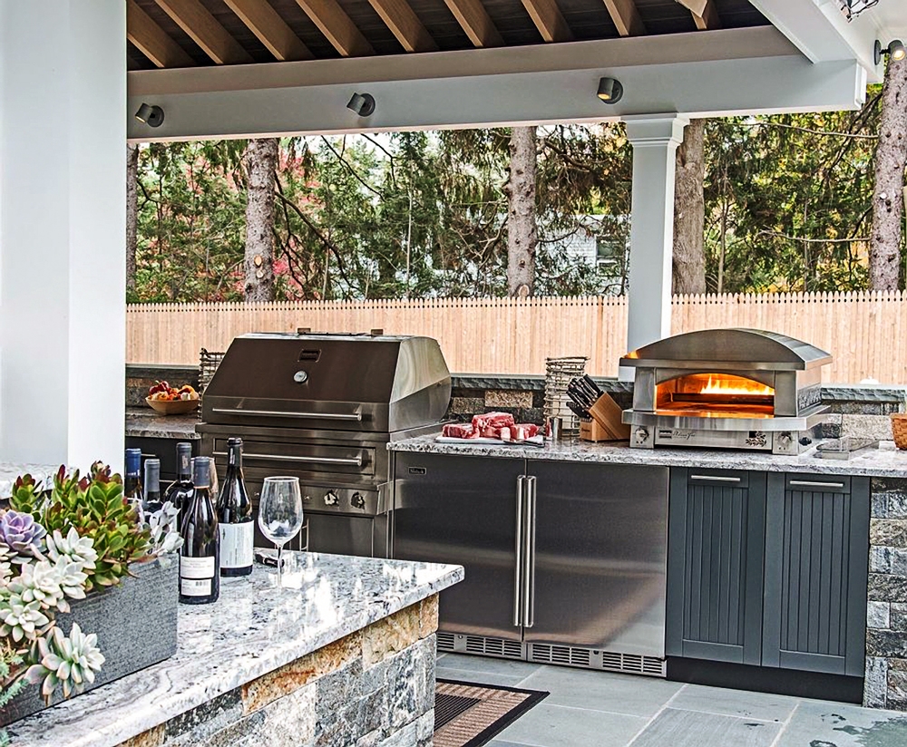 Beyond the Cabinets in an Outdoor Kitchen