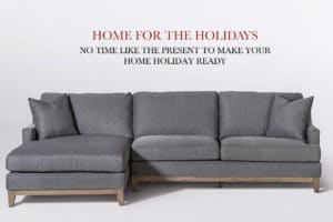 HOME FOR THE HOLIDAYS -- No Time Like the Present to Make Your Home Holiday Ready