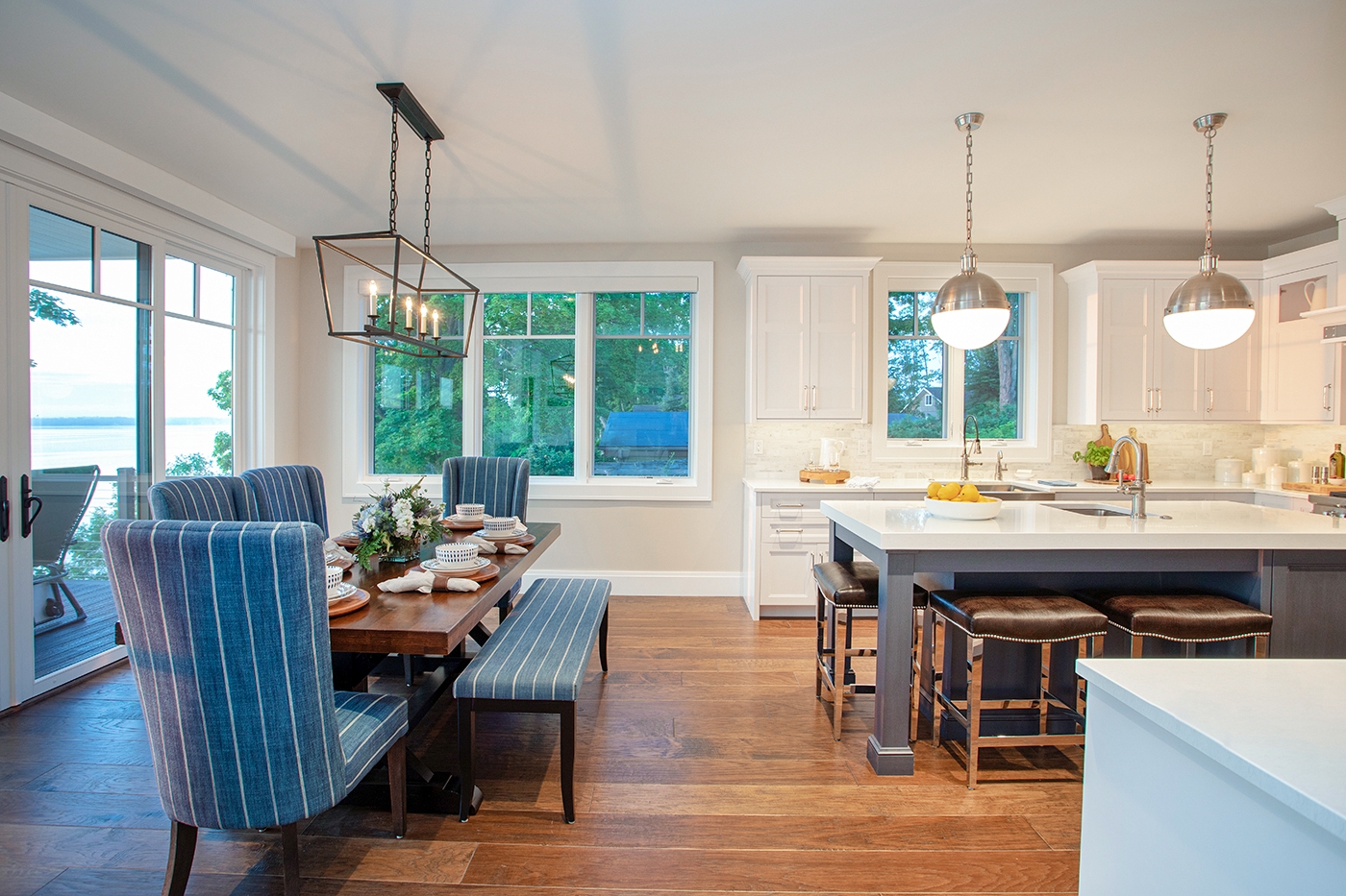 Seamlessly Blend An Open Floor Plan, Opening Up Kitchen And Dining Room